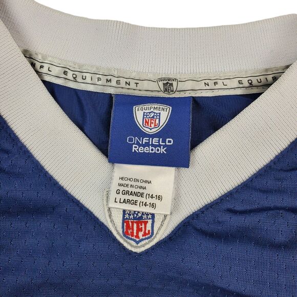 SAN DIEGO CHARGERS Jersey Youth Large Blue ANTONIO CROMARTIE #31 Retro REEBOK - Picture 3 of 9